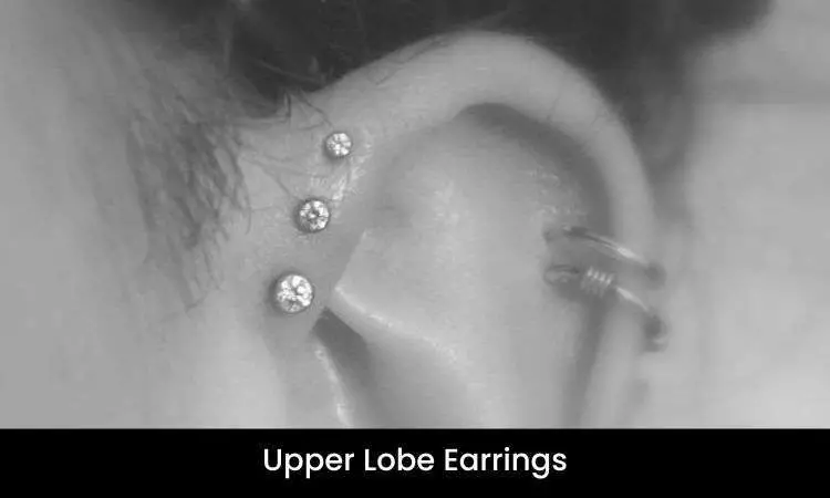 Triple Forward Helix Ear Piercing