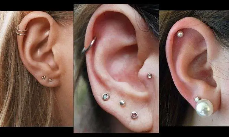 Different types of Cartilage Piercing Earrings