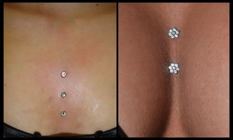 Different Sternum Piercing Pictures