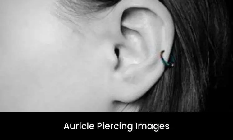 Auricle Piercing styles images