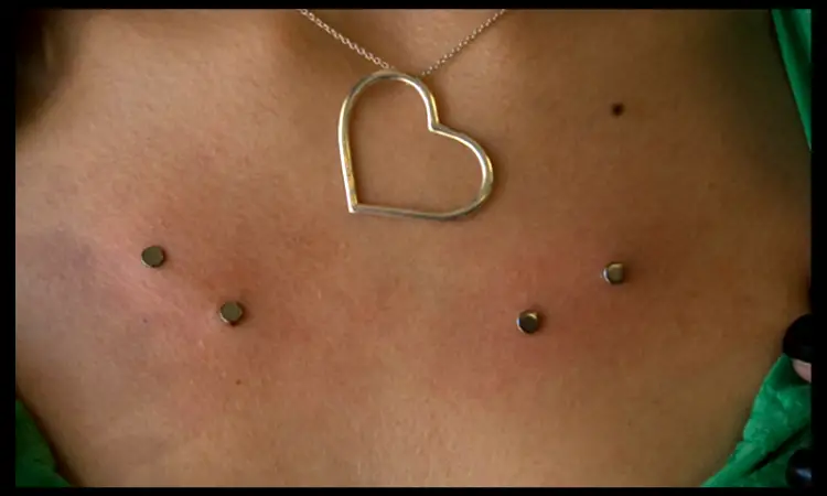 Double Chest Piercing