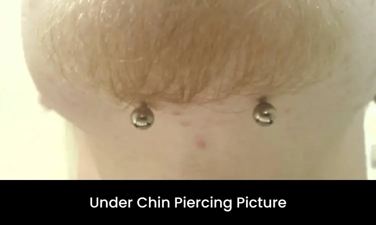 Under Chin Piercing Picture