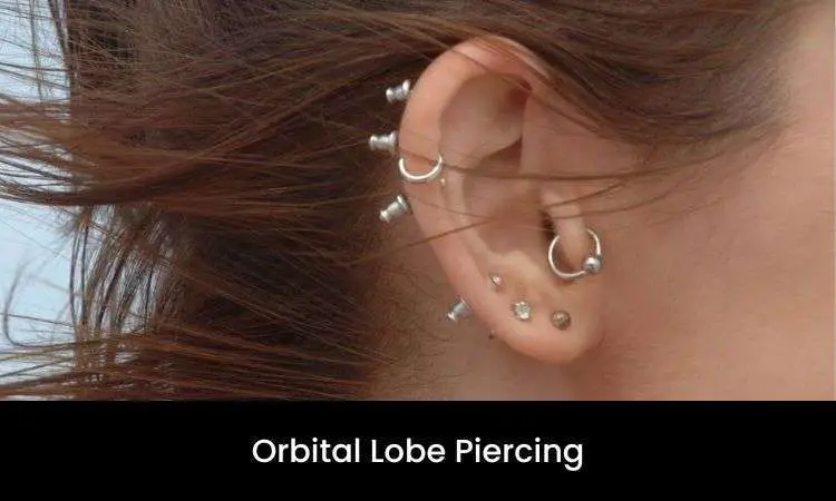 Orbital Lobe Piercing