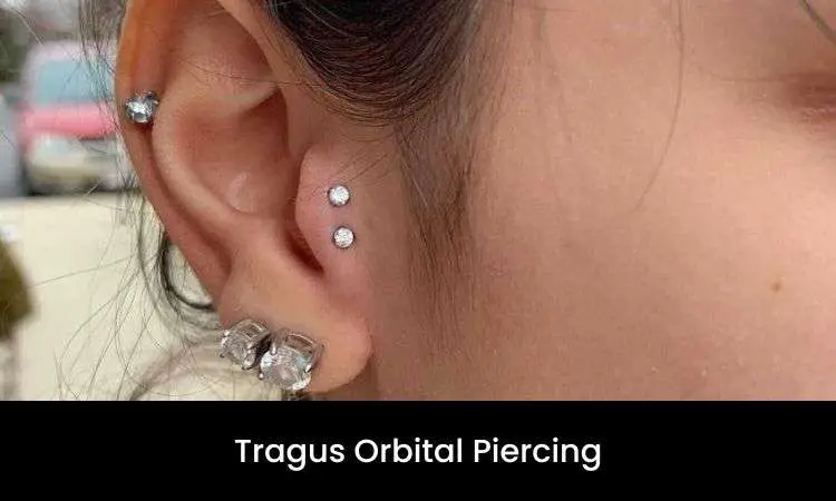 Tragus Orbital Piercing