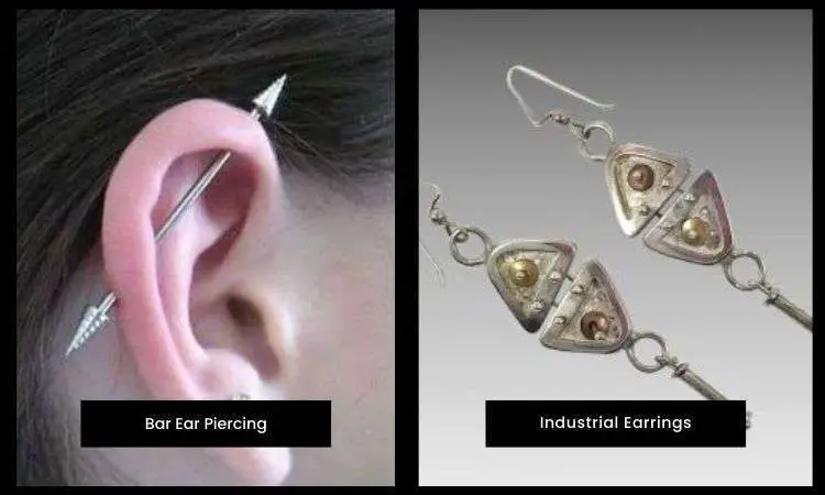 Bar Ear Piercing