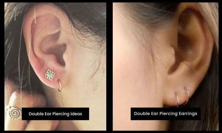 Double Ear Piercing Earrings