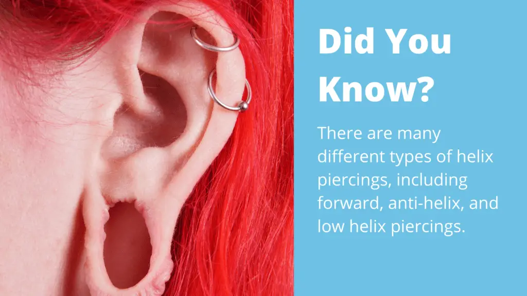 Did you Know Helix Piercings