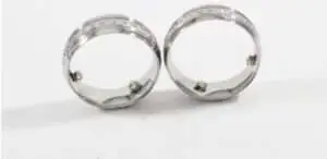 Sizing Bead on Stainless Steel Ring