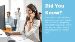 blue nile customer service did you know