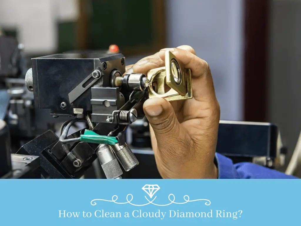 How to Clean a Cloudy Diamond Ring