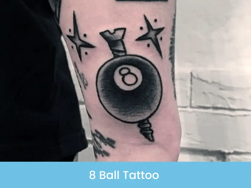 The 8 Ball Tattoo Meaning And 110 Tattoos To Get The Ball Rolling