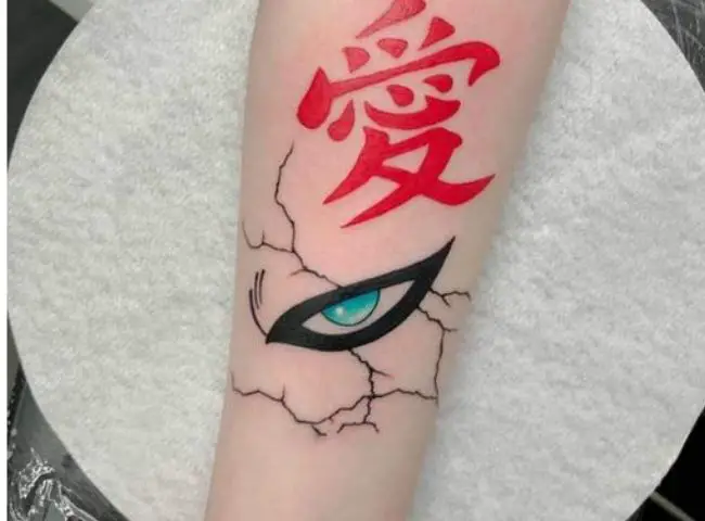 Gaara's Eye Tattoo