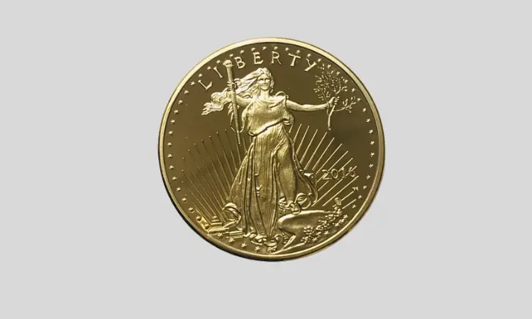 Gold Clad Coin