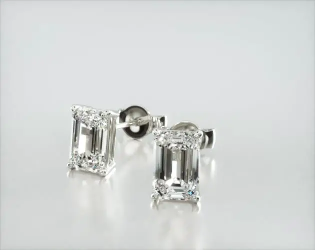 James Allen Diamond Earrings (0.5Ct)-
