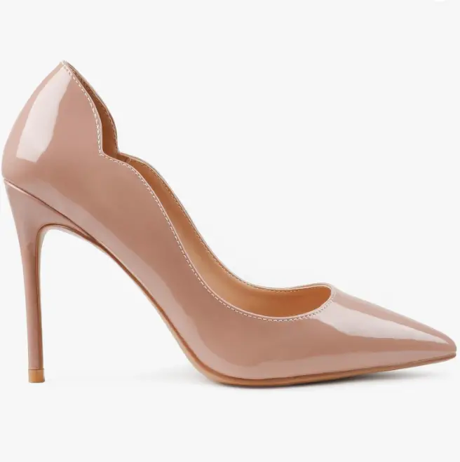 beige pumps heels